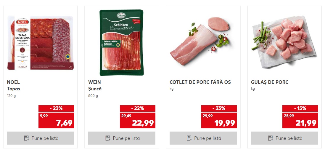kaufland oferta porc