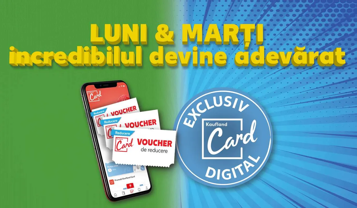 Kaufland oferta de luni si marti